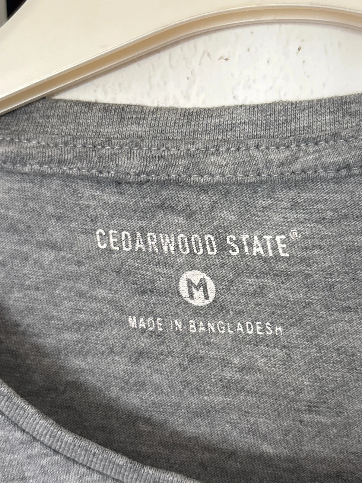 Teeshirt long gris taille M – photo 3